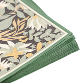 Jogo de Guardanapos de Papel Green Garden 33cm x 33cm 20 Peças - Ela Decora